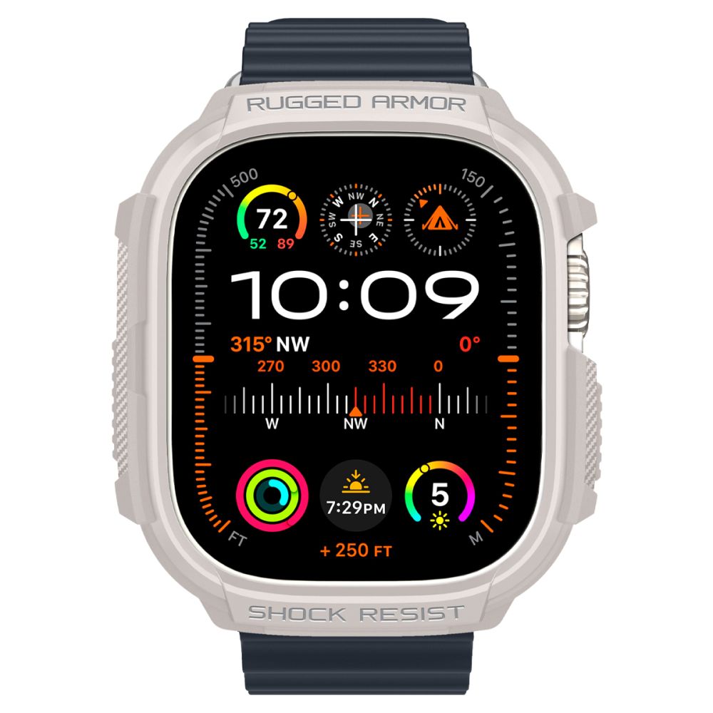 Spigen Rugged Armor Apple Watch Ultra 1 / 2 / 3 / 4 (49 Mm) Dune Beige