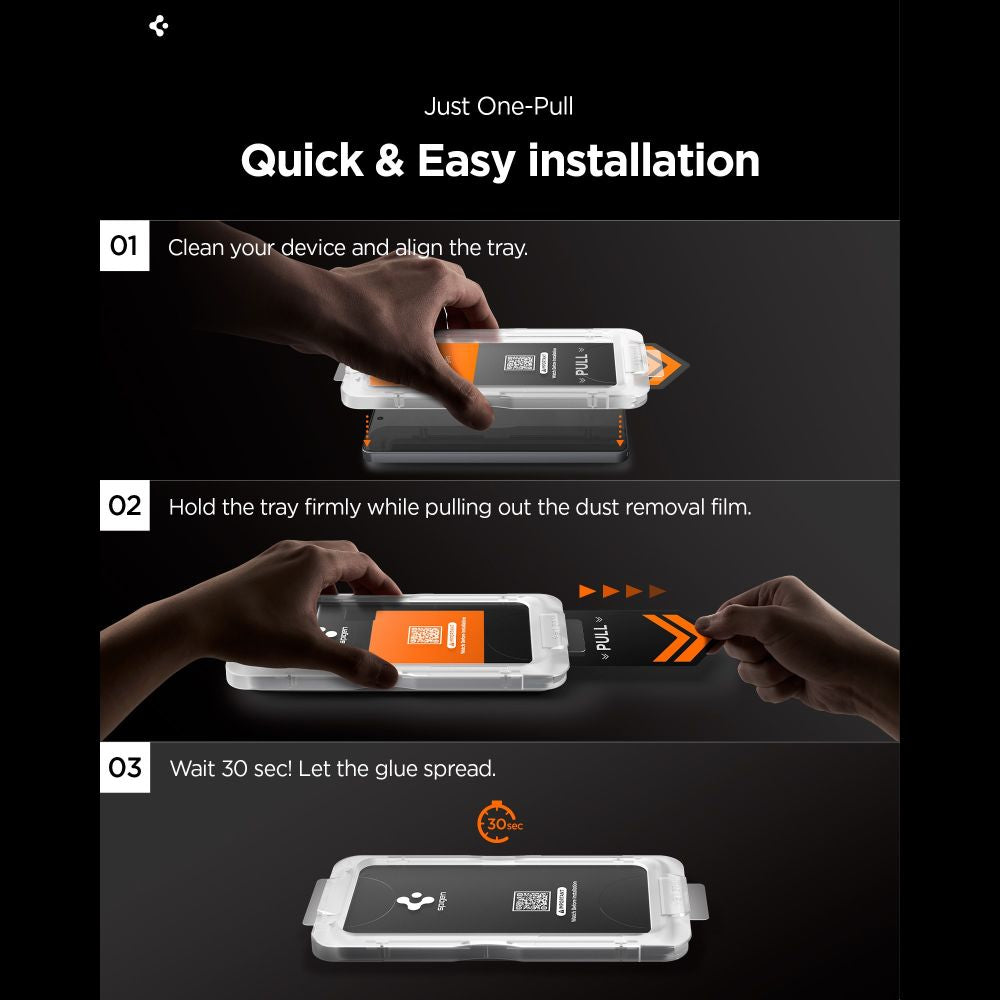 Privacyglas Spigen Glas.Tr 'Ez Fit Pro Ac' Hd 2 Pack Galaxy S26 Fortrolighed
