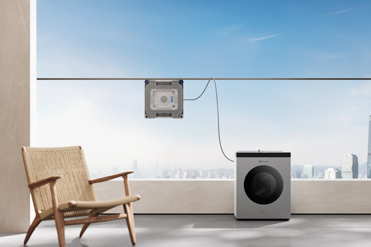 Ecovacs Winbot W3 OMNI Vinduesrenser robotstyret Sølv