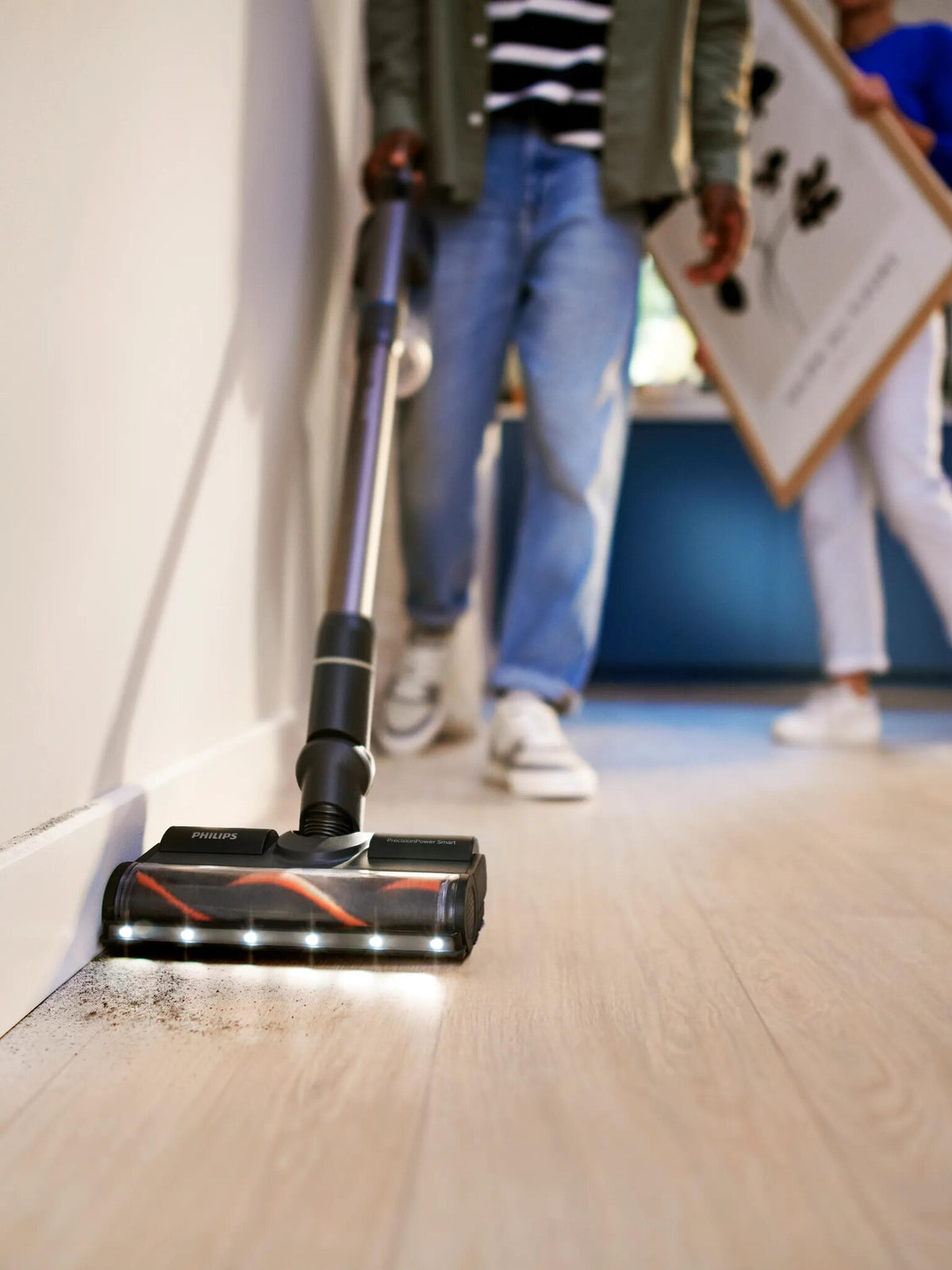 Philips XC7163/01 stick vacuum/electric broom 2-in-1 stick vacuum Battery Dry&wet Bagless 0.6 L Blue