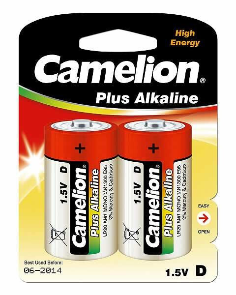 Camelion LR20-BP2 Engangsbatteri D Alkaline