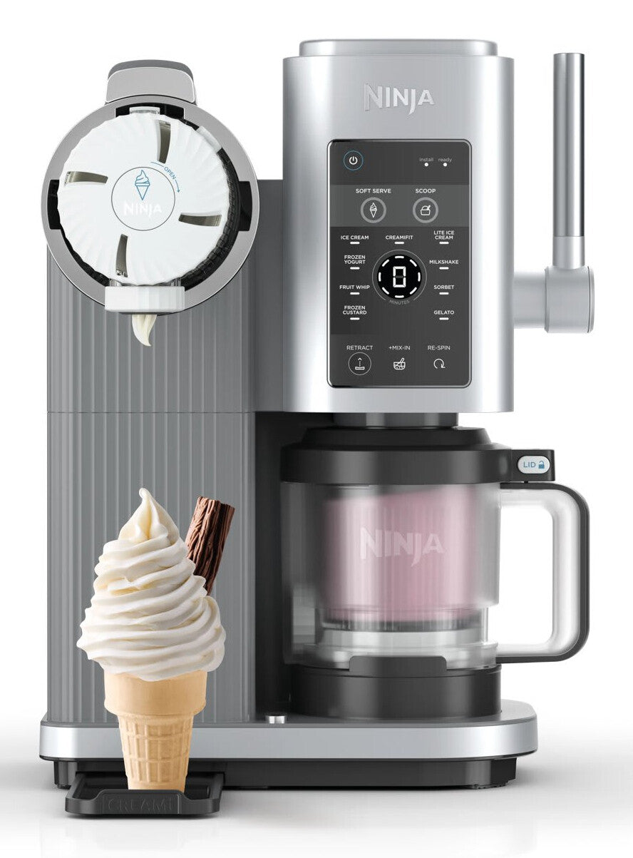 Ninja NC701EU ismaskine 0,48 L 800 W Sort, Sølv