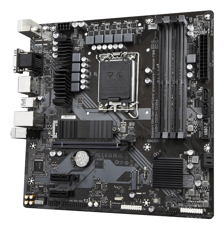GIGABYTE B760M DS3H DDR4 bundkort Intel B760 Express LGA 1700 micro ATX