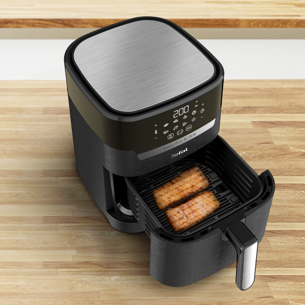Tefal Easy Fry & Grill EY5058 Enkelt 4,2 L Enkeltstående 1550 W Varmluftsteger Sort