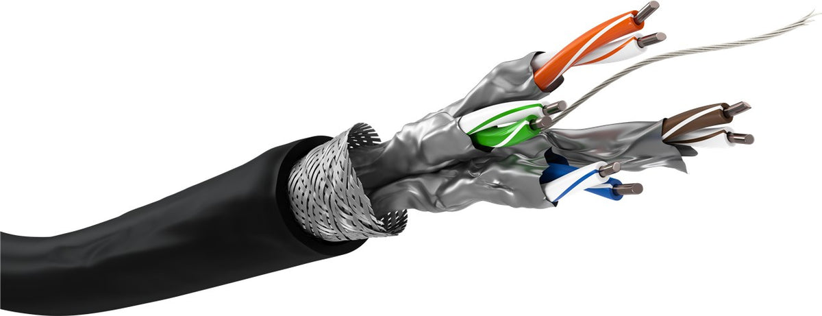 Goobay RJ 45 S/FTP Solid 100 meter CAT6 Outdoor