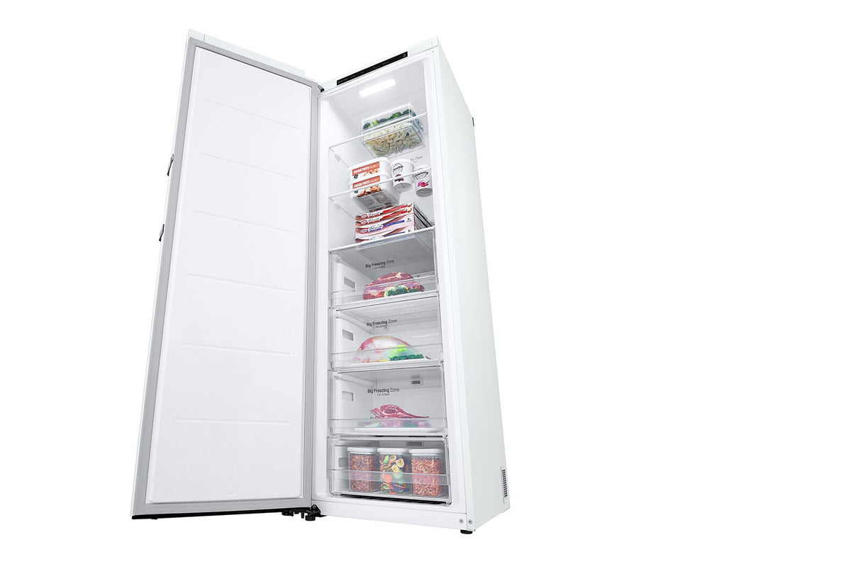 LG GFT41SWGSZ fryser Stående fryser Fritstående 324 L Hvid