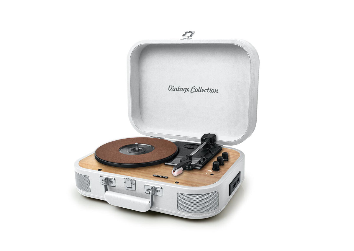 Muse MT-201 WW audio turntable White Automatic