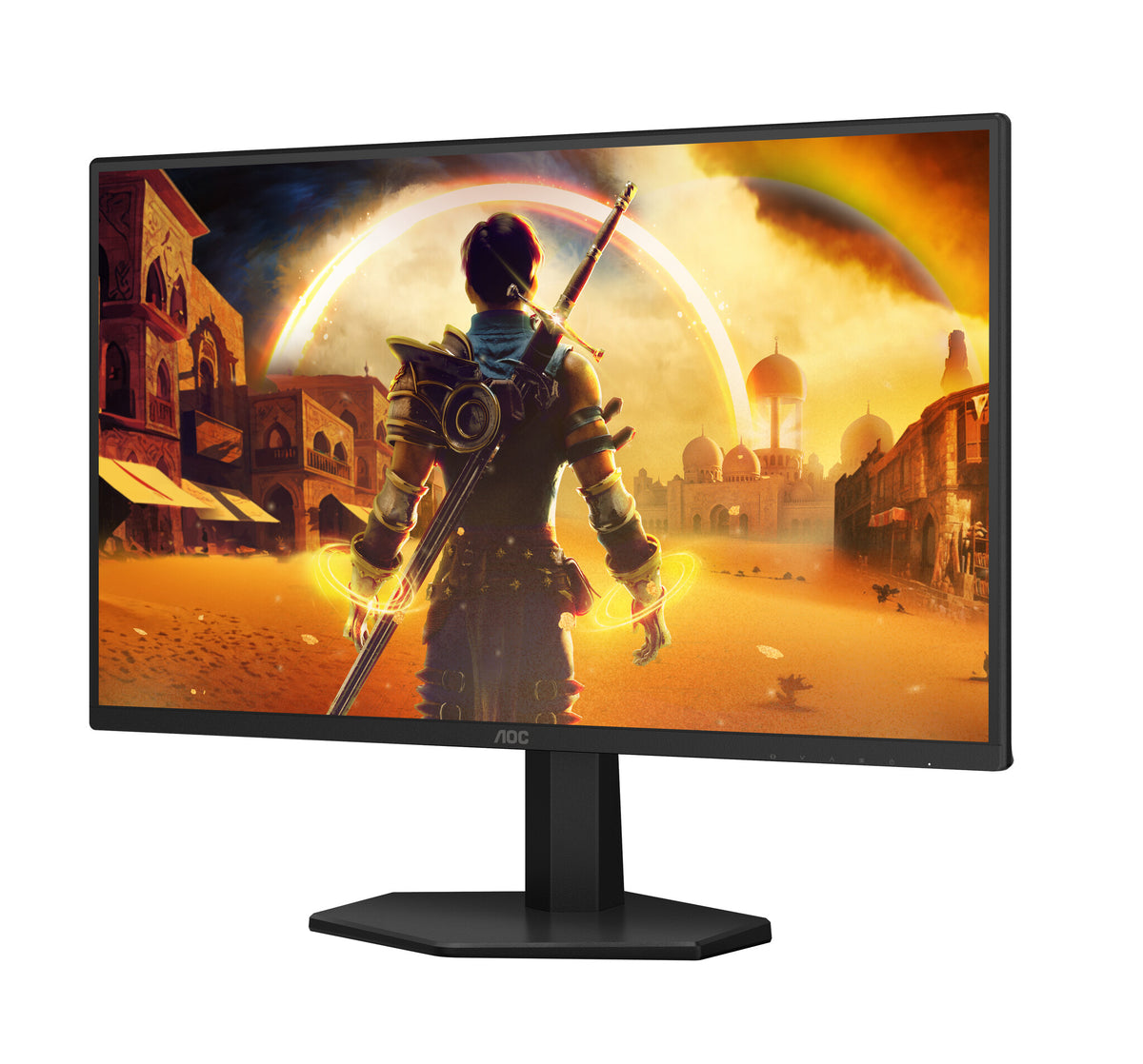 AOC G4 25G42E computerskærm 62,2 cm (24.5") 1920 x 1080 pixel Fuld HD LED Sort, Rød