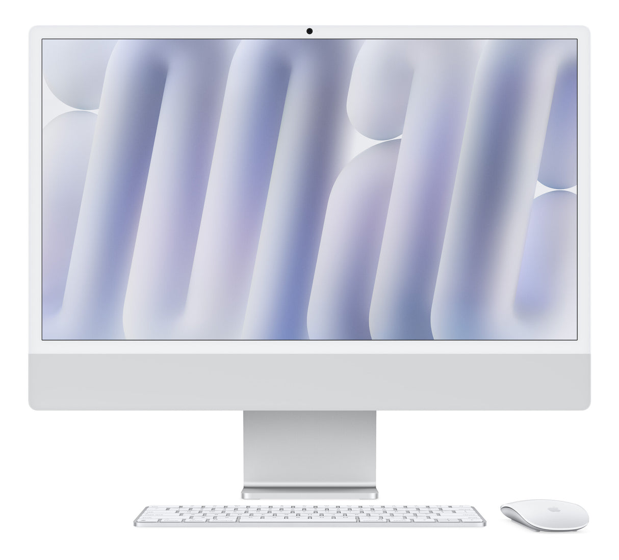 Apple iMac Apple M M4 59,7 cm (23.5") 4480 x 2520 pixel All-in-One PC 16 GB 256 GB SSD macOS Sequoia Wi-Fi 6E (802.11ax) Sølv