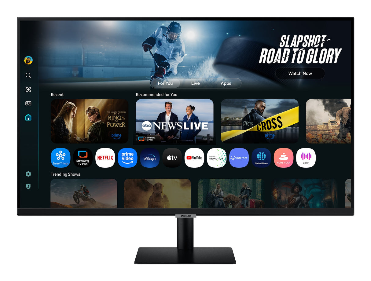 Samsung M7 M70F computerskærm 81,3 cm (32") 3840 x 2160 pixel 4K Ultra HD LCD Sort