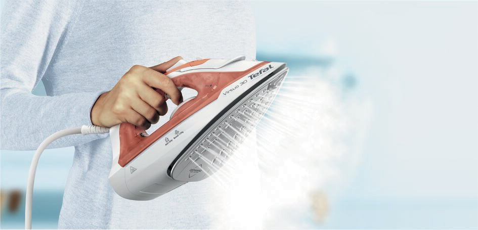 Tefal Virtuo 30 FV2C40E0 Tør & dampstrygejern 2000W Orange