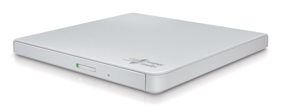 Hitachi-LG Slim Portable DVD-Writer optisk diskdrev DVD±RW Hvid