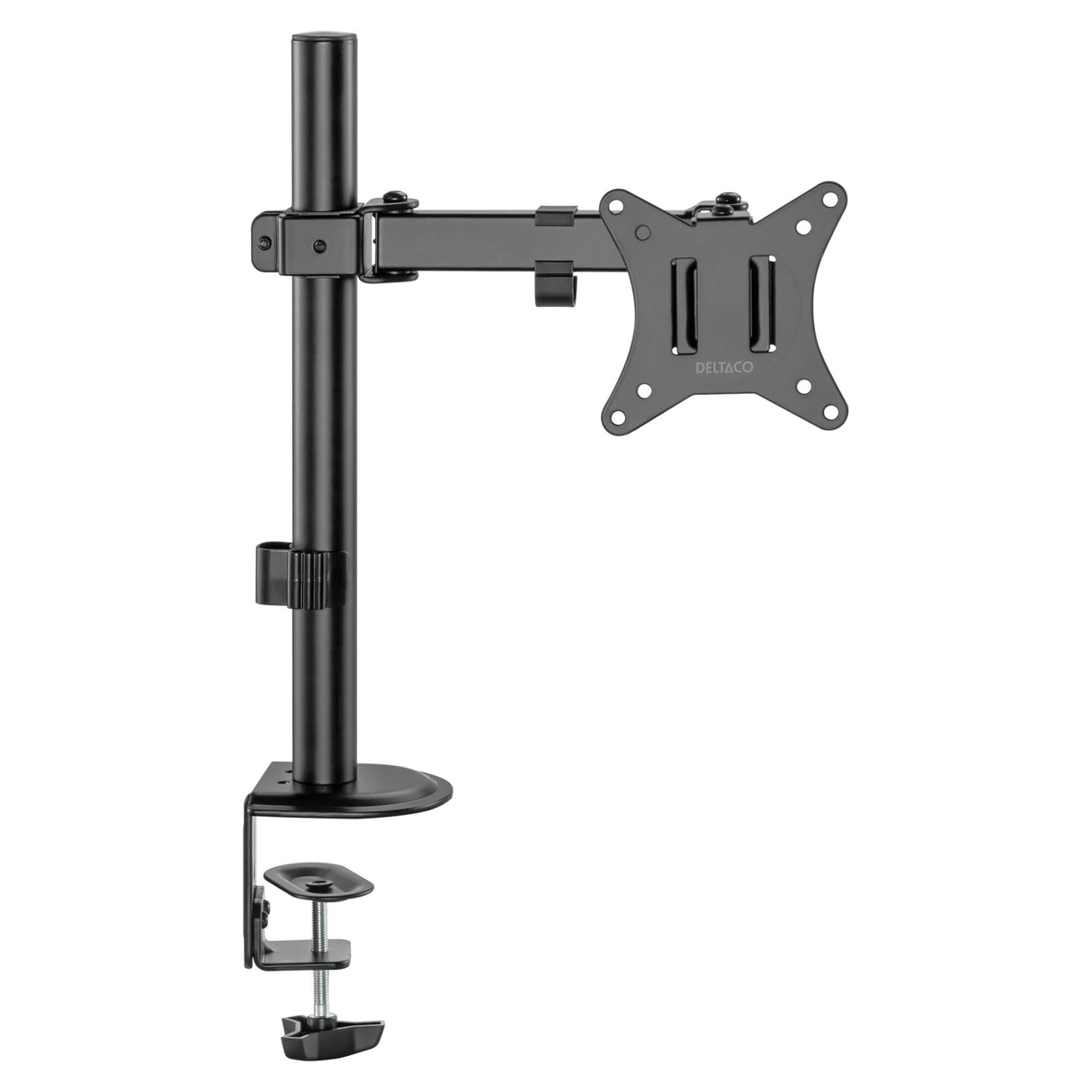 Deltaco Single Desk mount, tilt, swivel, rotate, 13-32" 9 kg
