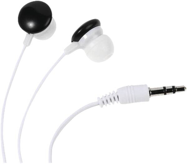 Vivanco VVEARBUDS12K hovedtelefoner/headset Ledningsført I ørerne Sort, Hvid