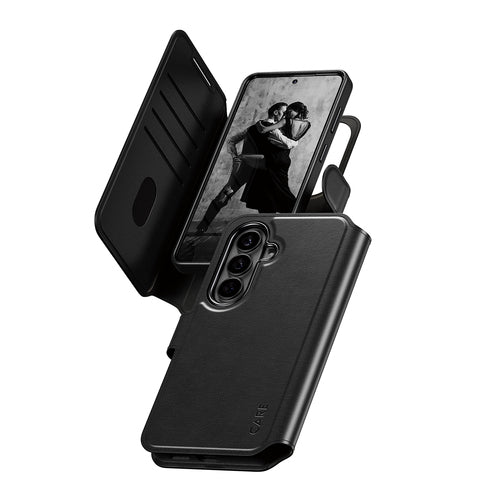 CARE by PanzerGlass Tango 2-in-1 Wallet Case w. Qi Samsung Galaxy S26