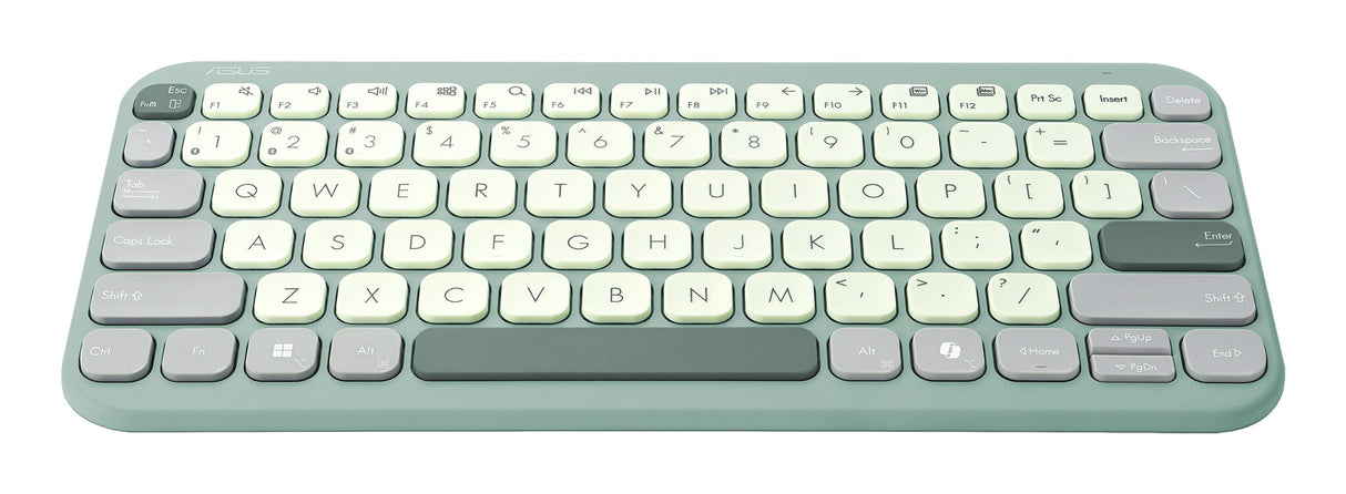 ASUS KW100 KEYBOARD/GN/UI/80 tastatur Universel Bluetooth Grøn