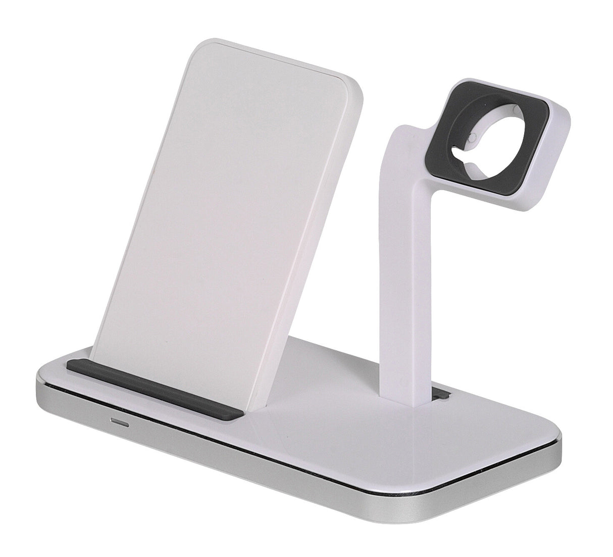 Vivanco 2 in 1 Wireless Fast Charger Smartphone, SmartWatch Hvid USB Hurtig opladning Indendørs