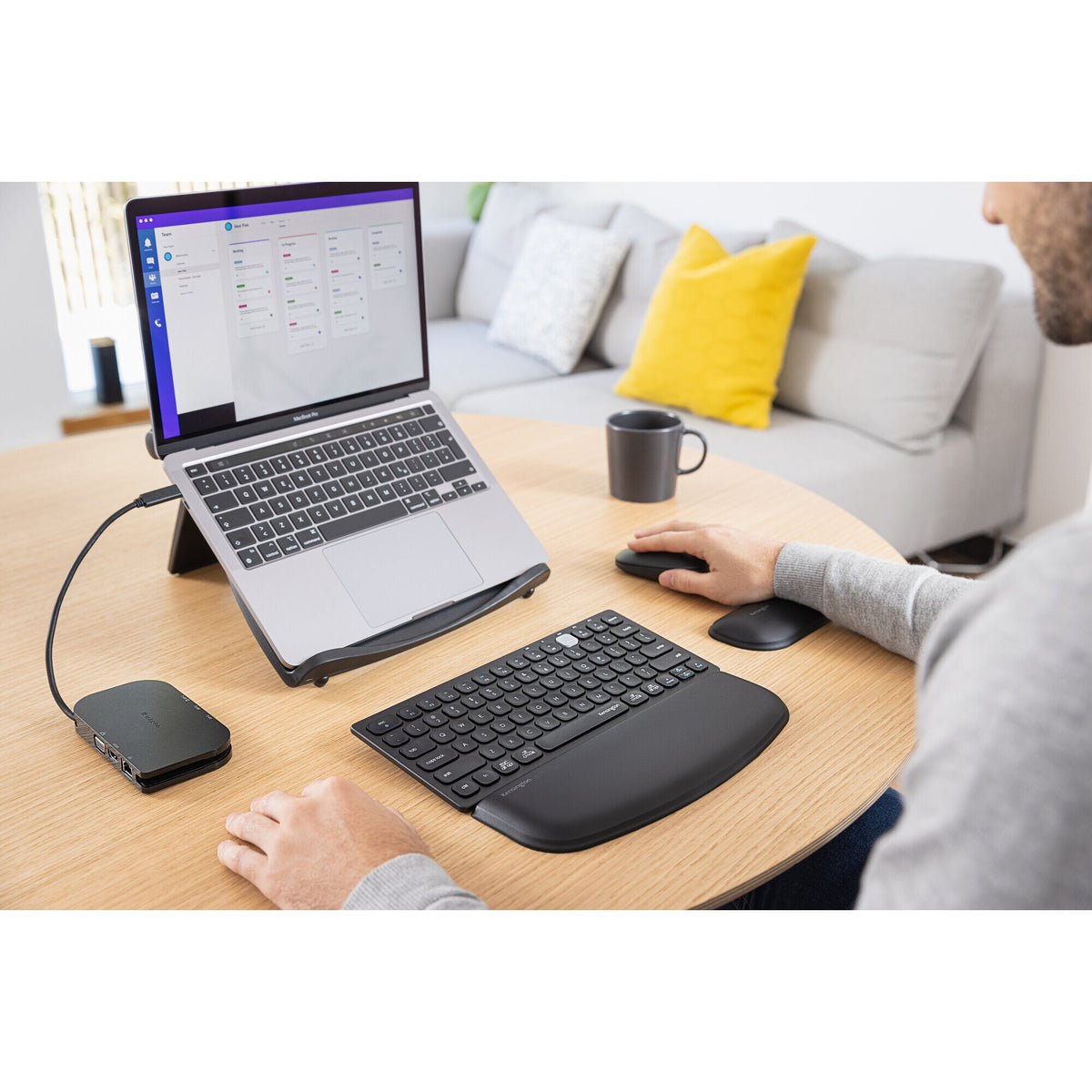 Kensington SureTrack Dual trådløs mus sort