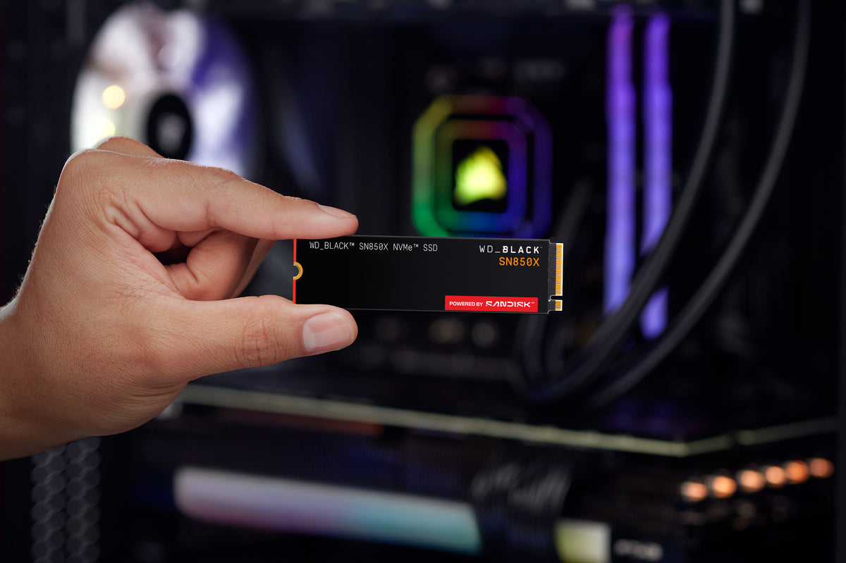 WD_BLACK SN850X NVMe SSD Solid state-drev WDS100T2X0E 1TB M.2 PCI Express 4.0 x4 (NVMe)