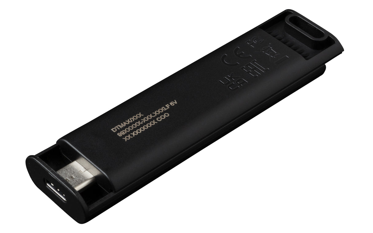 Kingston DataTraveler Max 256GB USB-C 3.2 Gen 2 Sort