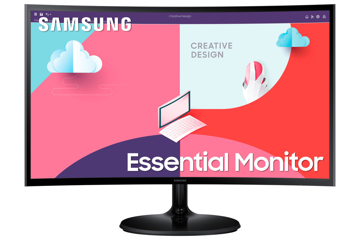 Samsung S36C computerskærm 68,6 cm (27") 1920 x 1080 pixel Fuld HD LCD Sort