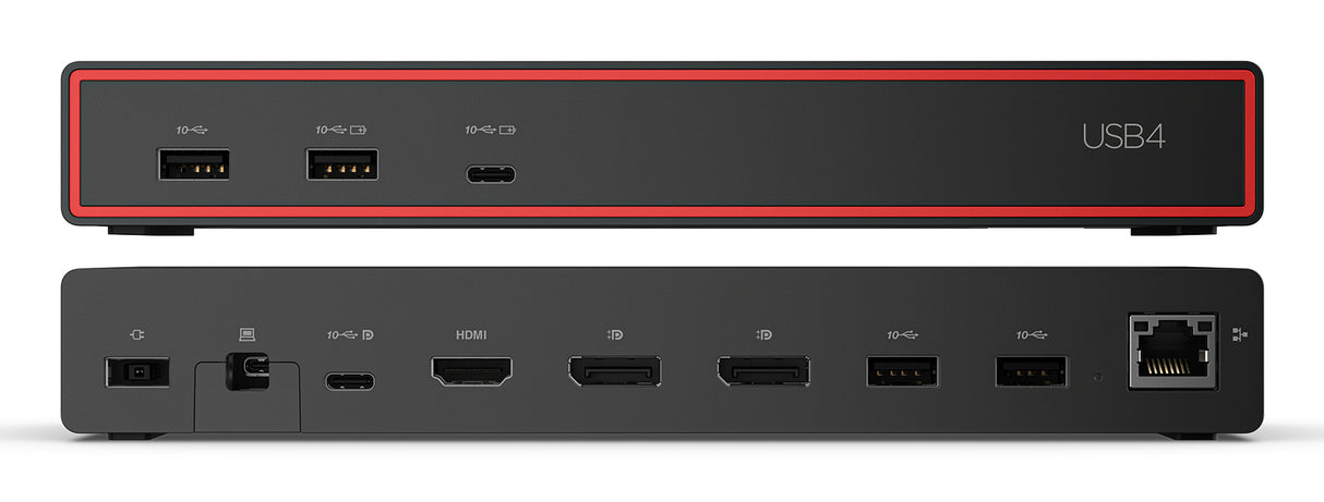 Lenovo ThinkPad USB4 Dock 5000 Ledningsført Thunderbolt 4 Sort