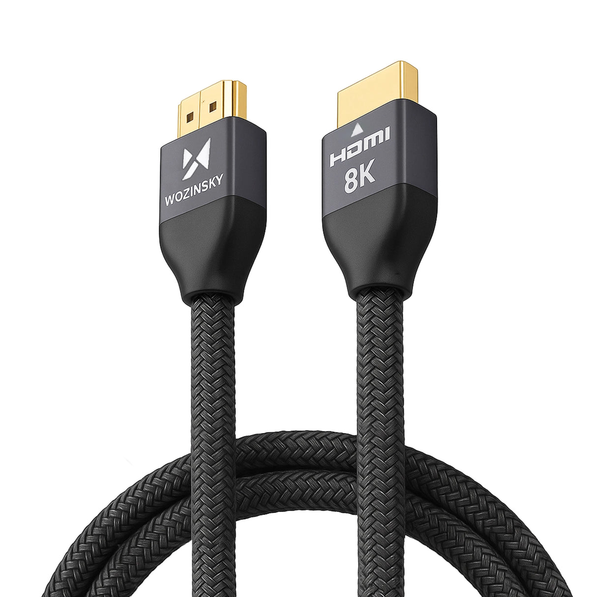 Wozinsky kabel HDMI 2.1 8K 60 Hz 48 Gbps / 4K 120 Hz / 2K 144 Hz 2 m sølv (WHDMI-20)