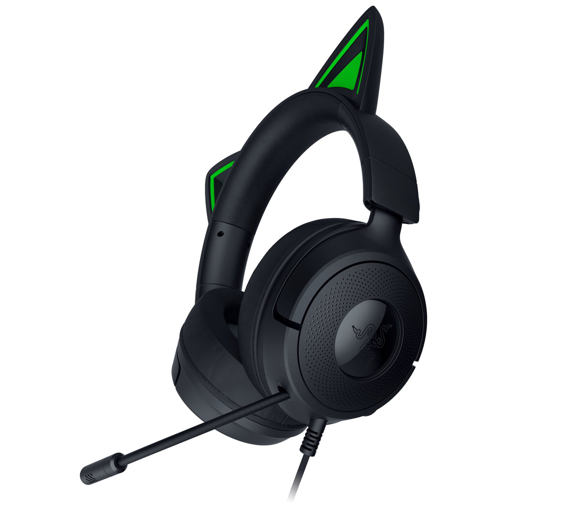 Razer Kraken Kitty V3 X Headset Ledningsført Spil USB Type-A Sort