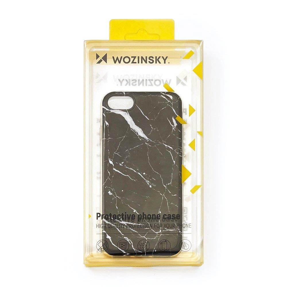 Wozinsky Marble TPU-foder til Xiaomi Mi 10T Pro / Mi 10T sort