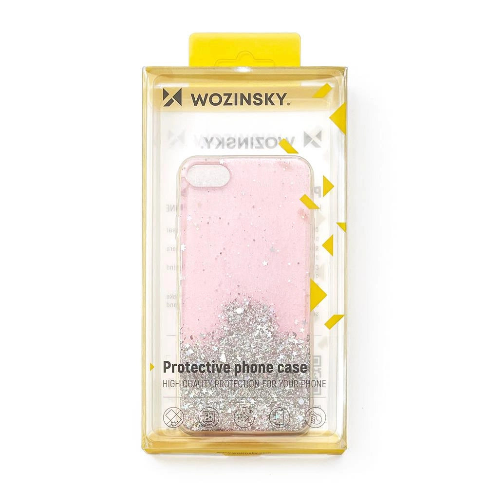 Wozinsky Star Glitter Shining Cover til Xiaomi Redmi K40 Pro + / K40 Pro / K40 / Poco F3 sort