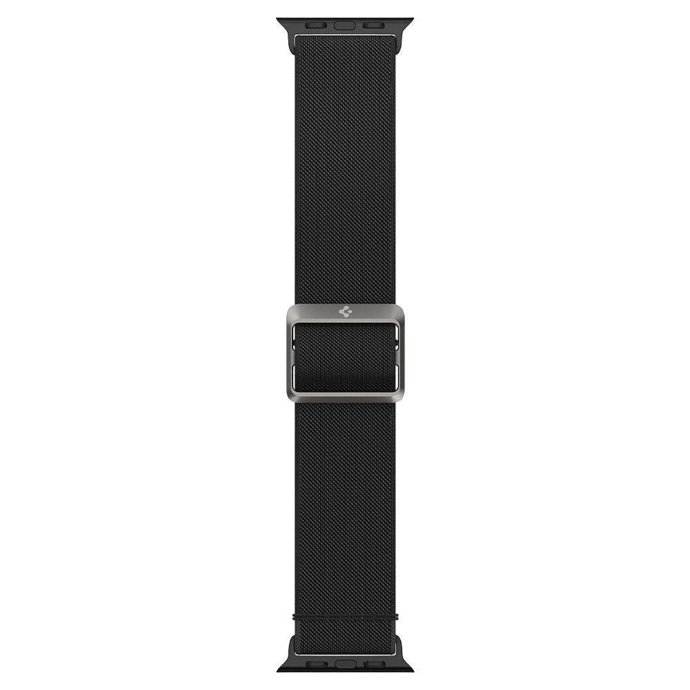 Spigen Fit Lite Strap til Apple Watch 4/5/6/7/8/9/SE/Ultra (42/44/45/49 mm) - sort