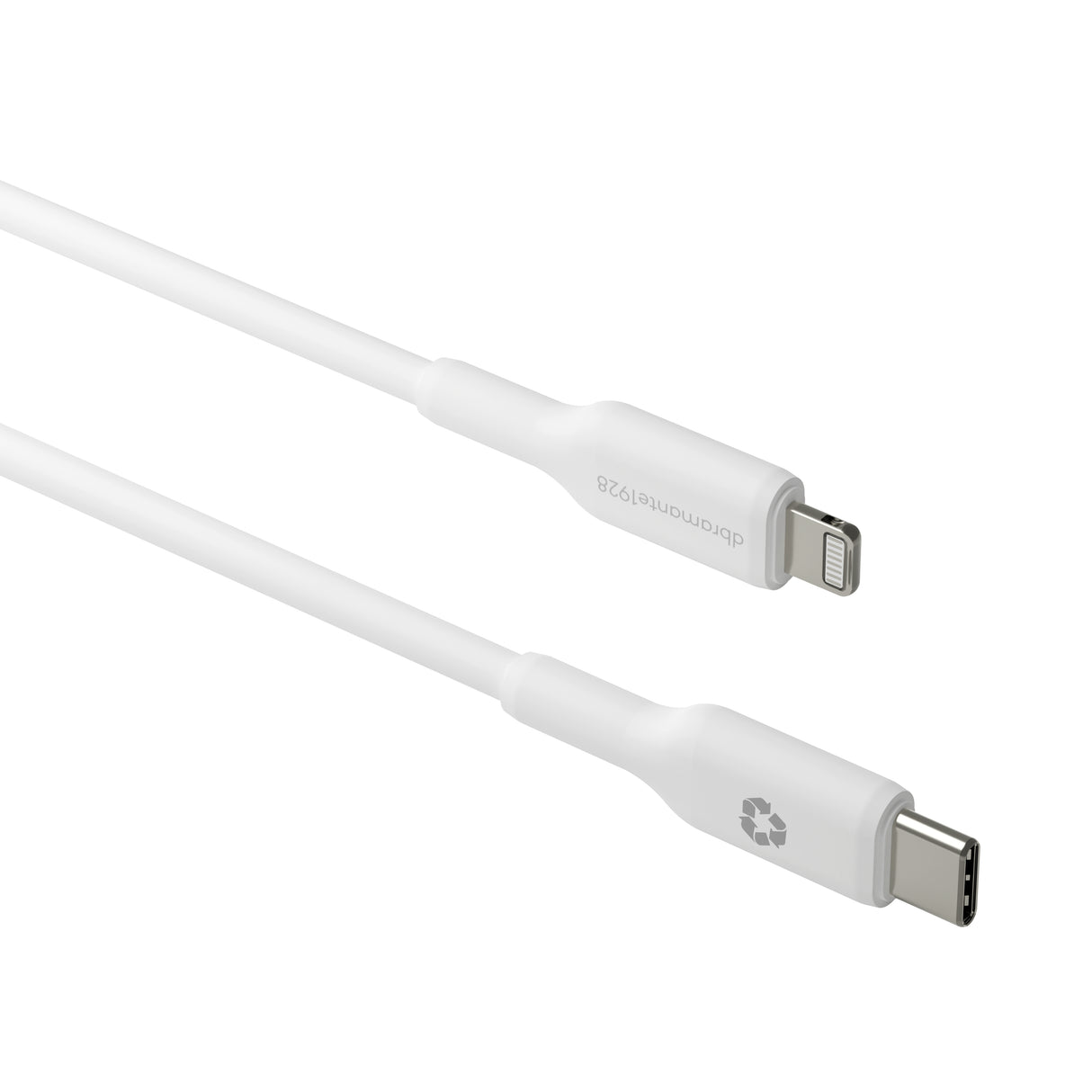 Dbramante Re-charge - Cable - USB-C to Lightning - White (1m)