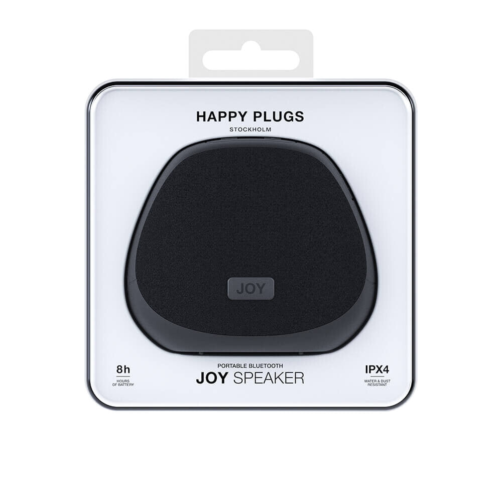 Happy Plugs Højttaler Joy Sort