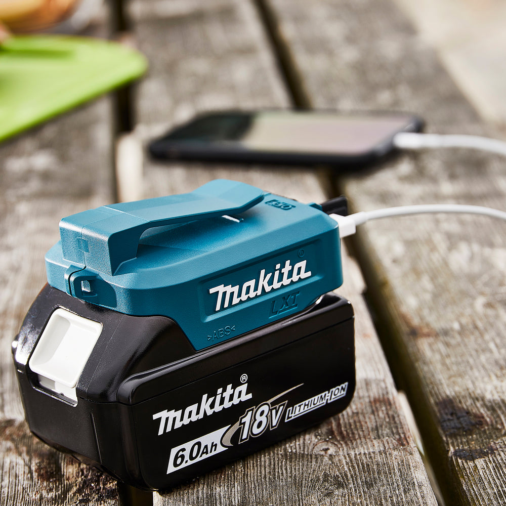 Makita LXT ADP05 Powerbank 2xUSB-A Blå