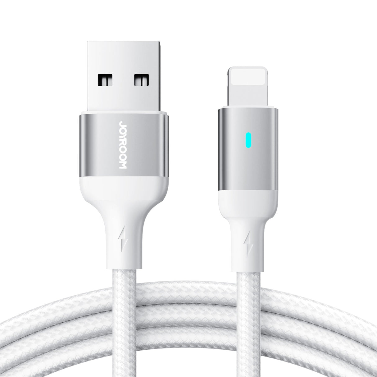 JOYROOM 6941237198891 Lightning kabel 1,2 m Hvid