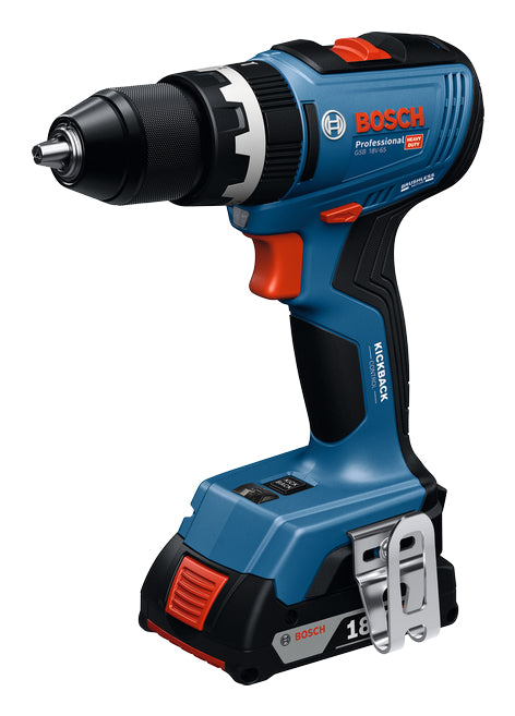 Bosch GSB 18V-65 Professional 18V Slagboremaskine Intet batteri