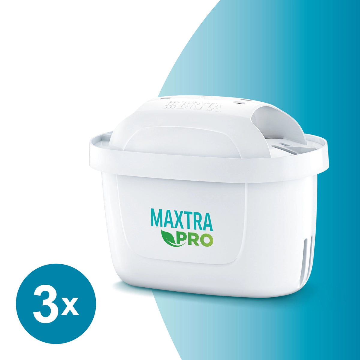 Brita MAXTRA PRO Pure Performance Kande vandfilter 3. stk Hvid