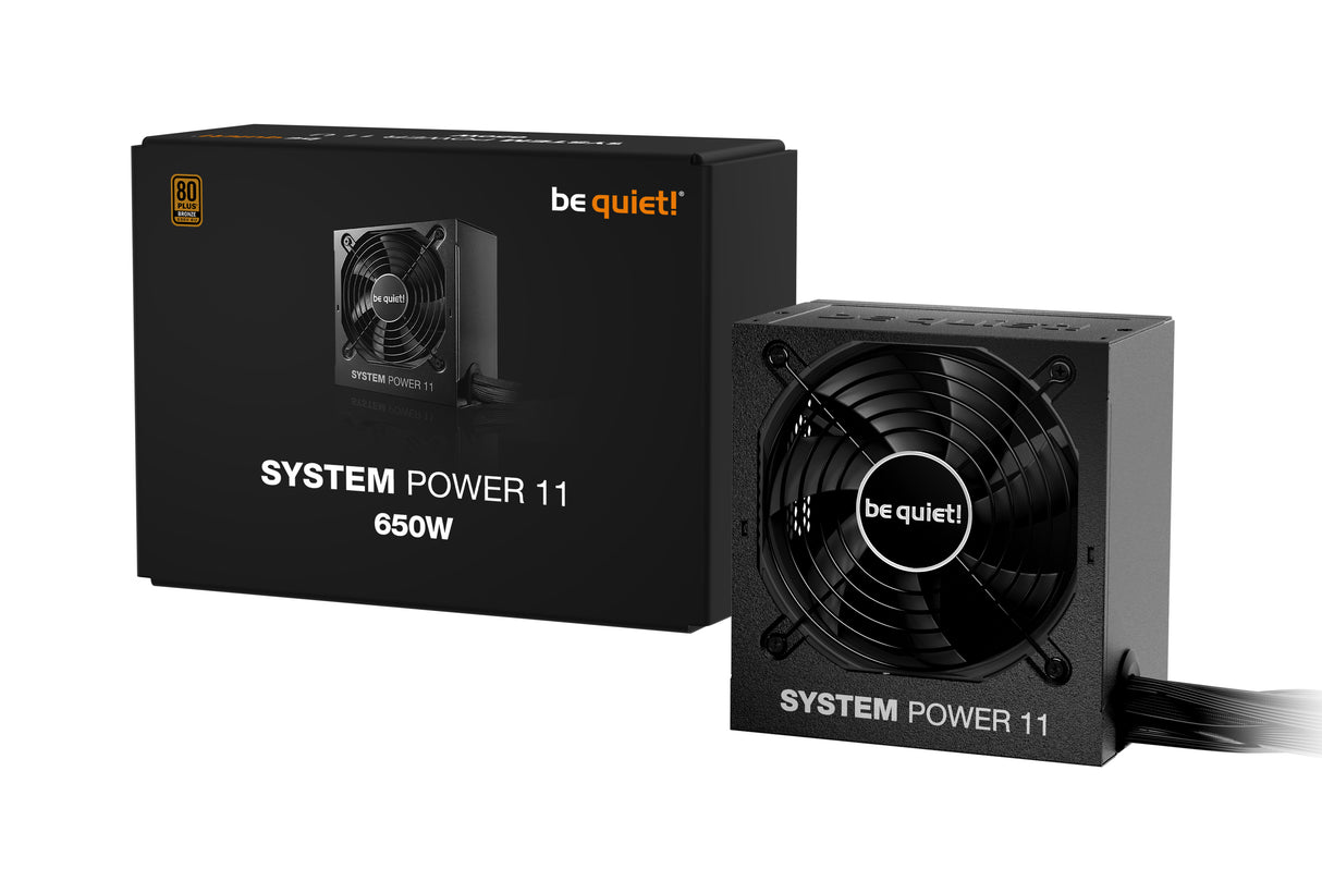 be quiet! System Power 11 650W enhed til strømforsyning 20+4 pin ATX ATX Sort