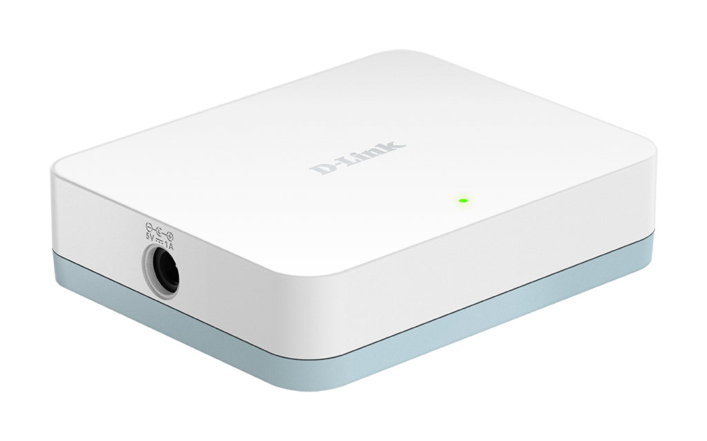 D-Link DGS-1005D/E netværksswitch Ikke administreret L2 Gigabit Ethernet (10/100/1000) Hvid