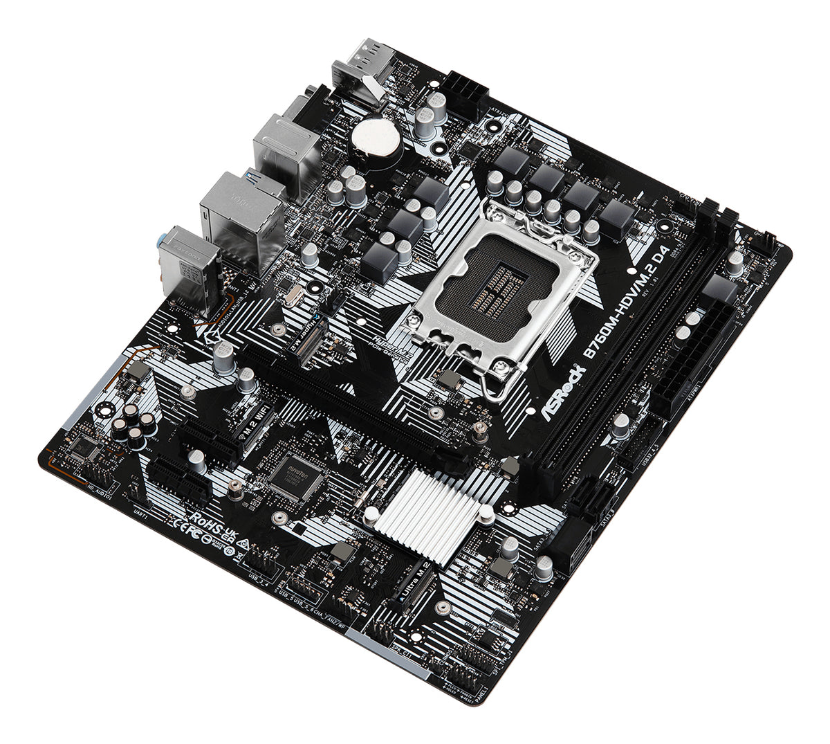 ASRock B760M-HDV/M.2 D4 Micro-ATX LGA1700 Intel B760
