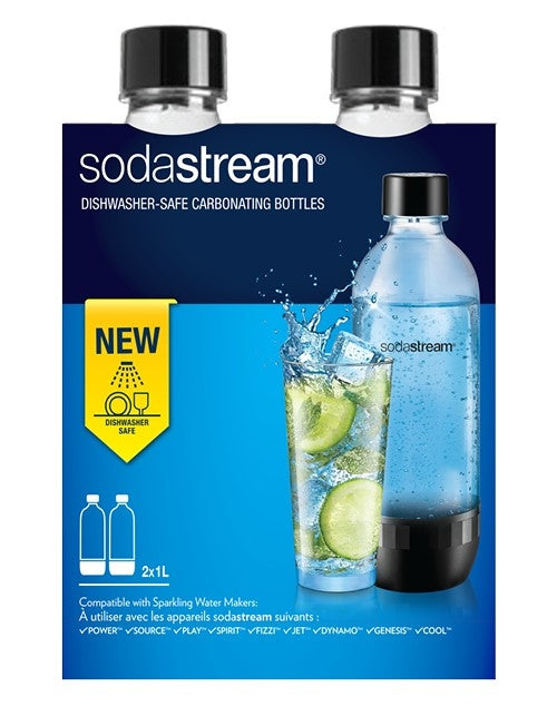 Sodastream Classic 1L flaske 2-pak