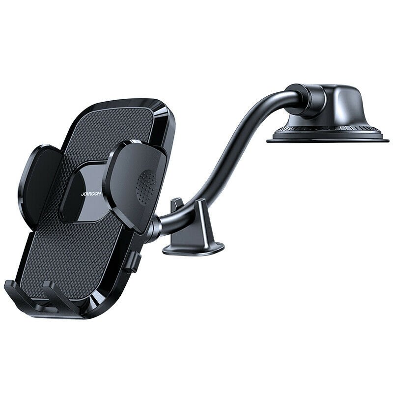Joyroom biltelefonholder med fleksibel arm til instrumentbræt eller forrude, sort (JR-ZS259)