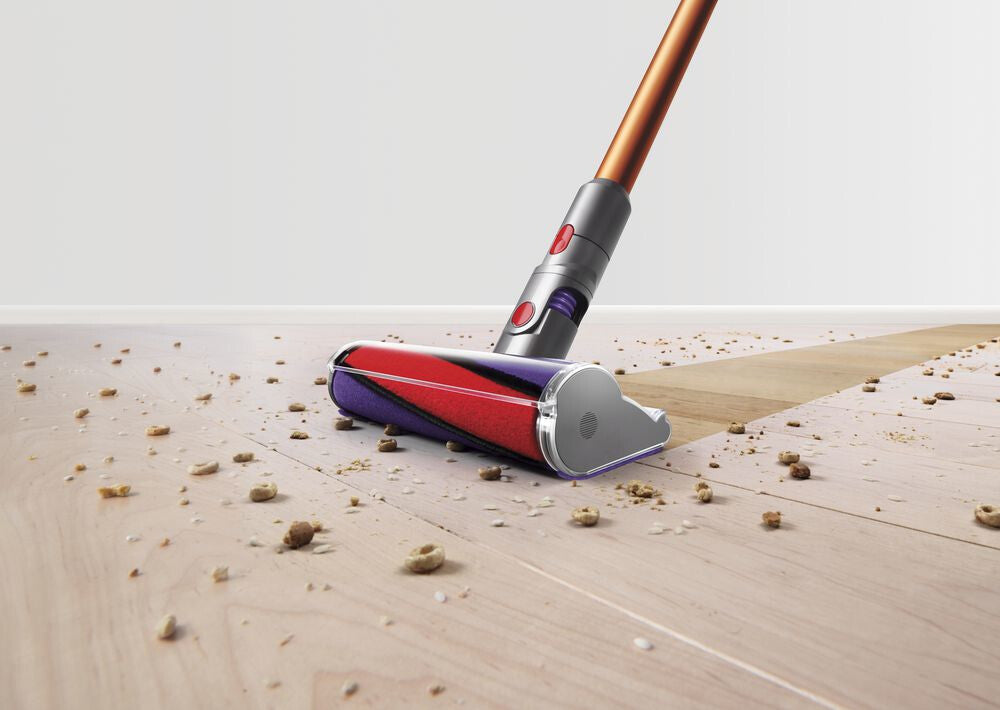 Dyson Cyclone V10 Absolute 2-i-1 stangstøvsuger Batteri Dry Poseløs Kobberfarve, Nikkel