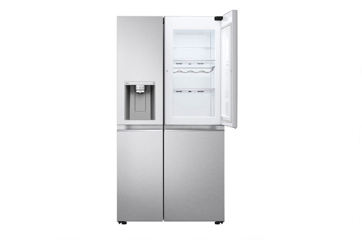 LG GSJV70MBLE side-by-side køle-fryseskab Fritstående 635 L Rustfrit stål