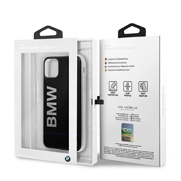 Etui BMW BMHCN58PCUBBK iPhone iPhone 11 Pro 5,8" sort/sort hårdkasse Signatur Printet logo