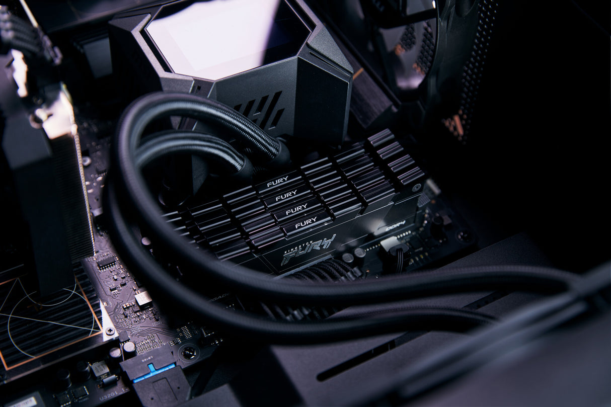 Kingston Technology FURY 16 GB 3600 MT/s DDR4 CL16 DIMM (sæt med 2) Renegade Sort