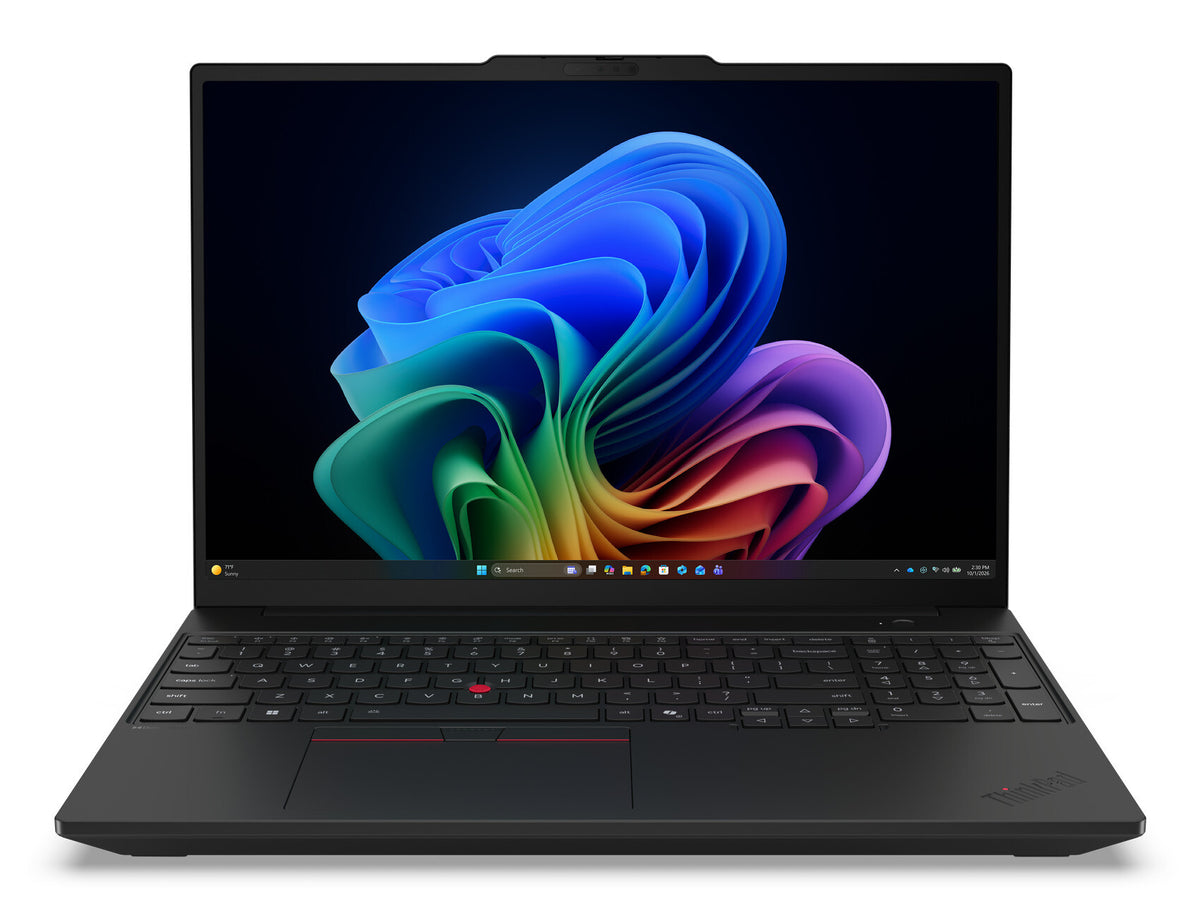 Lenovo ThinkPad T16 G5 Intel | Black | 16 " | IPS | WUXGA | 1920 x 1200 pixels | Anti-glare | Intel Core Ultra 7 | 355 | 32 GB | LPCAMM2 LPDDR5X | Solid-state drive capacity 512 GB | Intel Graphics | Windows 11 Pro | 802.11be | Bluetooth ve