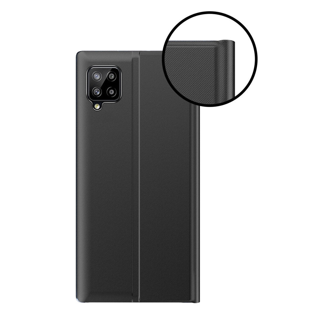 Sleep Case Bookcase Type Case med Smart Window til Samsung Galaxy A22 4G blå