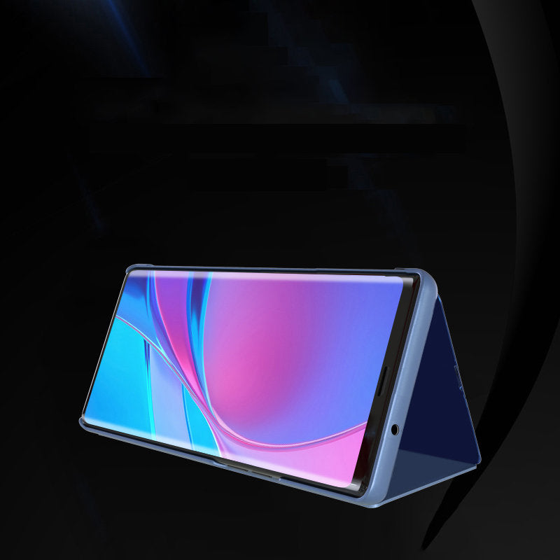 Clear View Case cover til Samsung Galaxy A22 4G blå