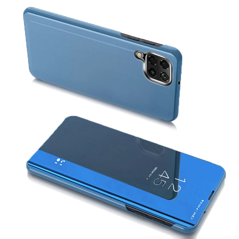 Clear View Case cover til Samsung Galaxy A22 4G blå